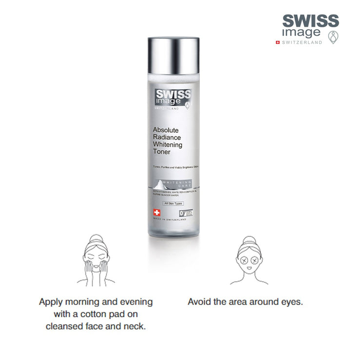 Swiss Image Whitening Care Absolute Radiance Whitening Toner For All Skin Types 200ml - Easy Pharmacy LLC