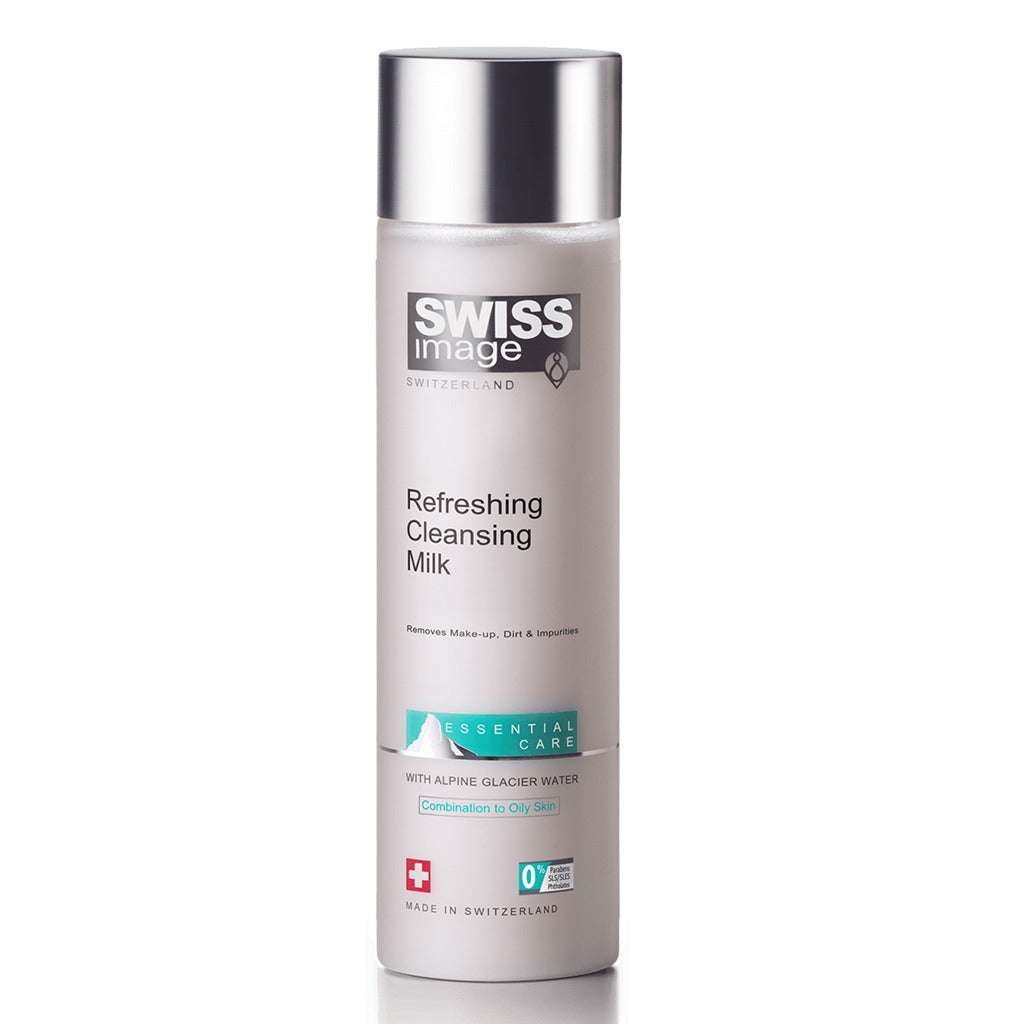 Swiss Image Essential Care Refreshing Cleansing Milk For Combination To Oily Skin 200ml - Easy Pharmacy LLC