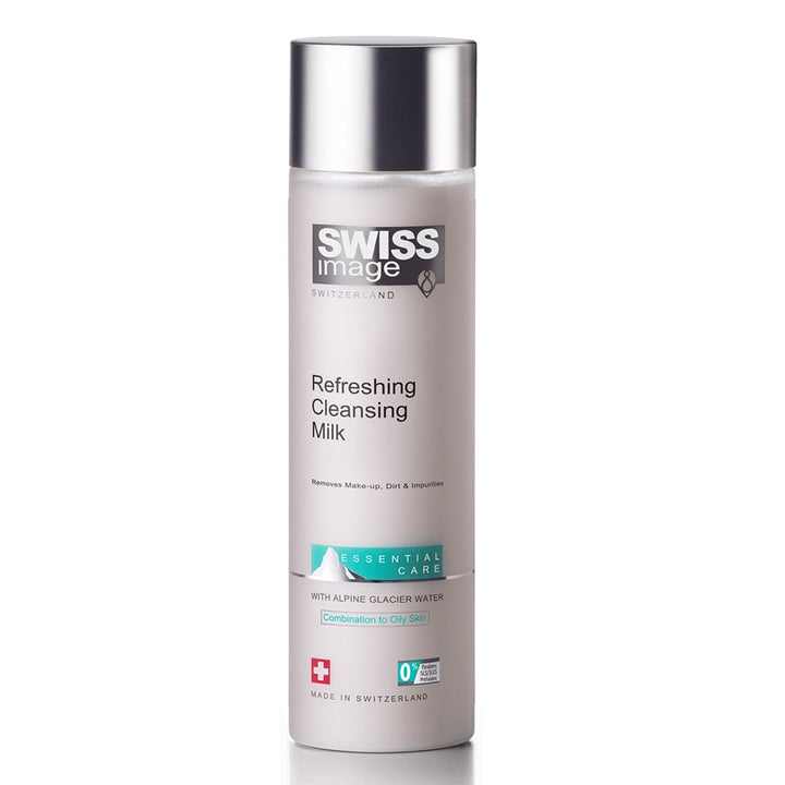 Swiss Image Essential Care Refreshing Cleansing Milk For Combination To Oily Skin 200ml - Easy Pharmacy LLC