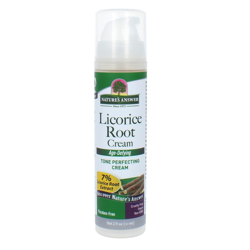 Nature's Answer Age-Defying Tone Perfecting Licorice Root Cream For Skin Brightening 60ml - Easy Pharmacy LLC