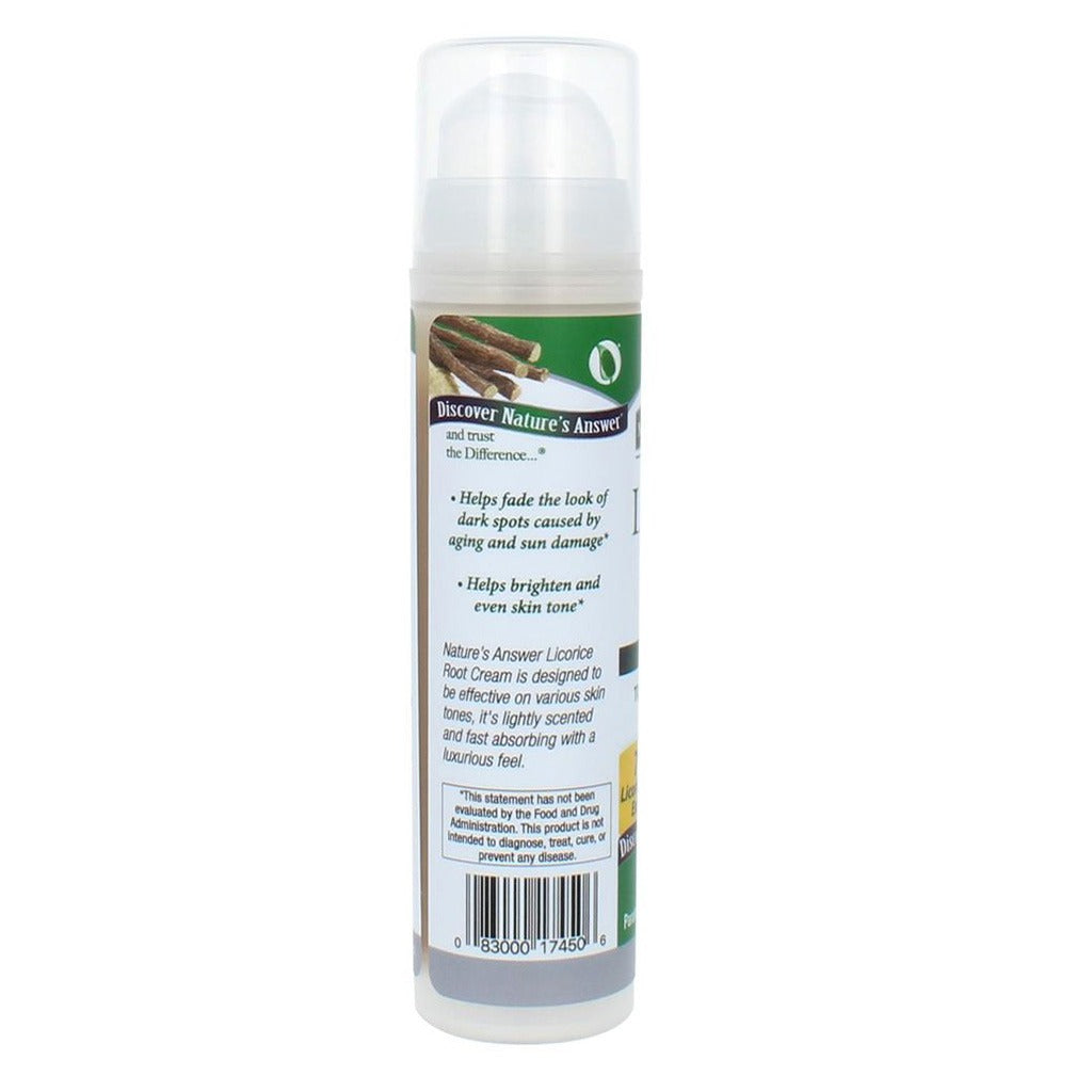 Nature's Answer Age-Defying Tone Perfecting Licorice Root Cream For Skin Brightening 60ml - Easy Pharmacy LLC