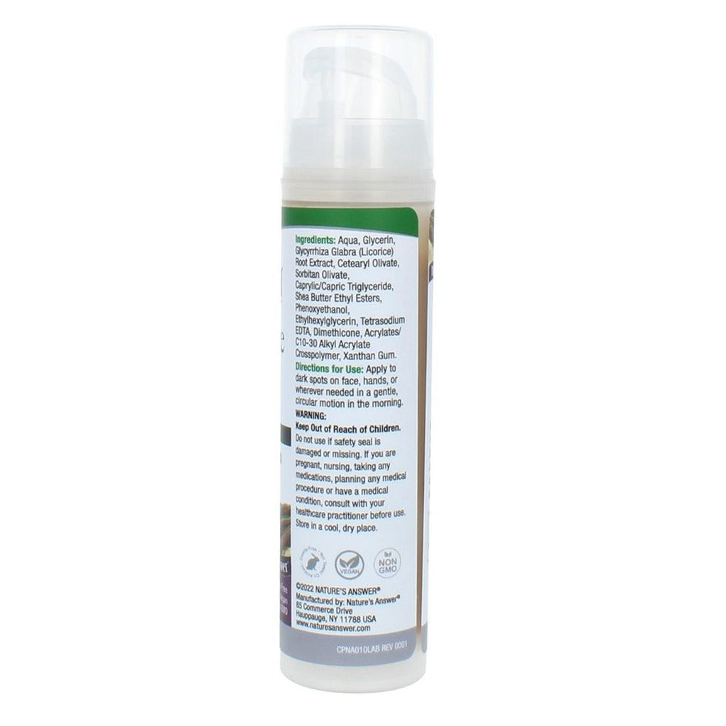Nature's Answer Age-Defying Tone Perfecting Licorice Root Cream For Skin Brightening 60ml - Easy Pharmacy LLC