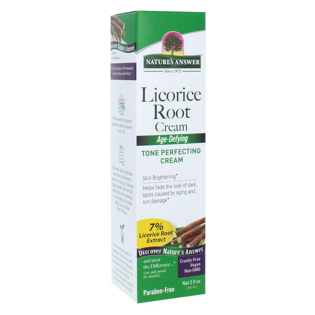Nature's Answer Age-Defying Tone Perfecting Licorice Root Cream For Skin Brightening 60ml - Easy Pharmacy LLC