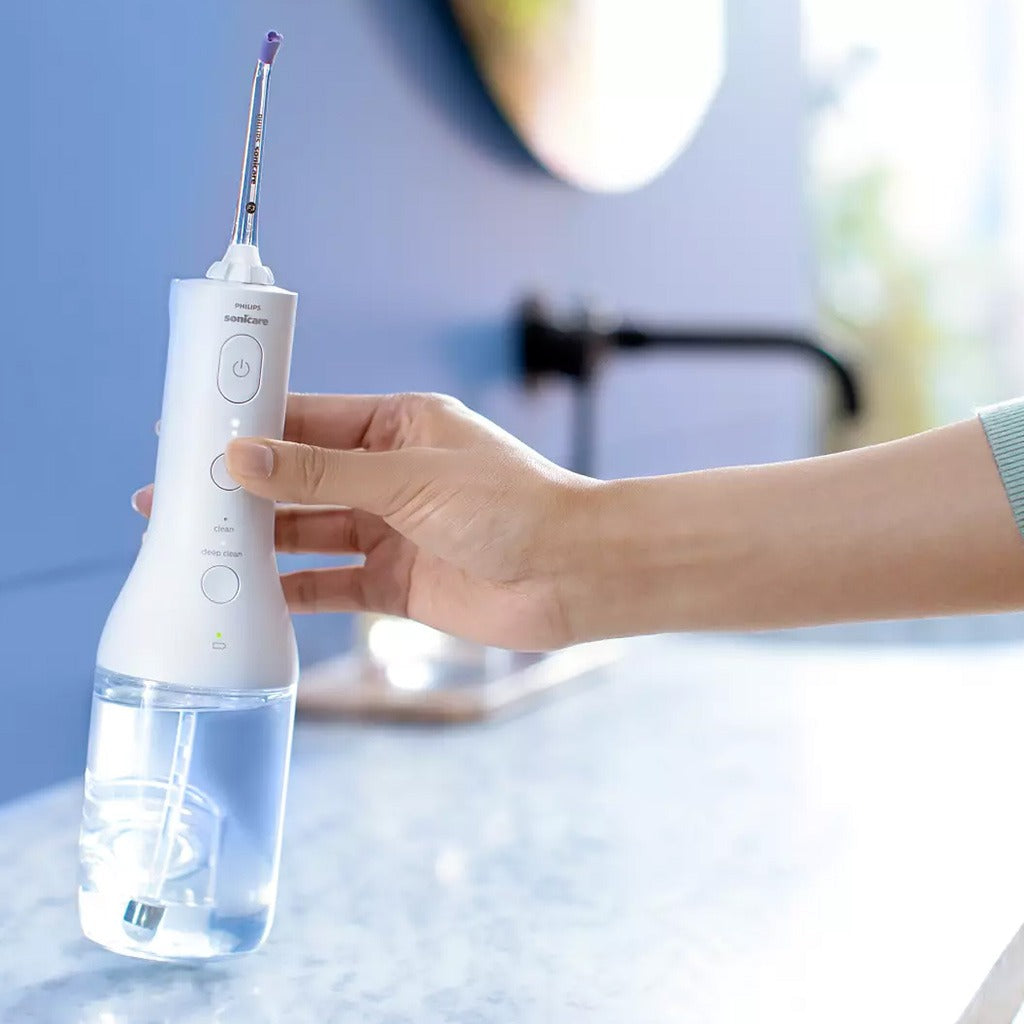 Philips Sonicare Cordless Power Flosser 3000, White HX3806/31 - Easy Pharmacy LLC