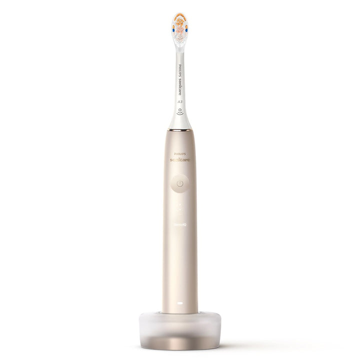 Philips Sonicare 9900 Prestige Rechargeable Electric Power Toothbrush With SenseIQ & AI-Powered Sonicare App, Colour Champagne - HX9992/21, Certified UAE 3 Pin - Easy Pharmacy LLC