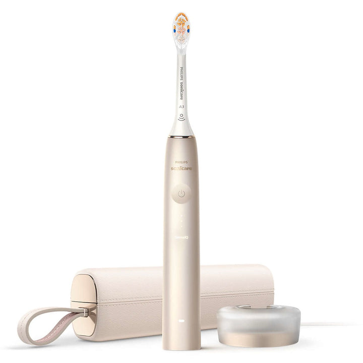 Philips Sonicare 9900 Prestige Rechargeable Electric Power Toothbrush With SenseIQ & AI-Powered Sonicare App, Colour Champagne - HX9992/21, Certified UAE 3 Pin - Easy Pharmacy LLC