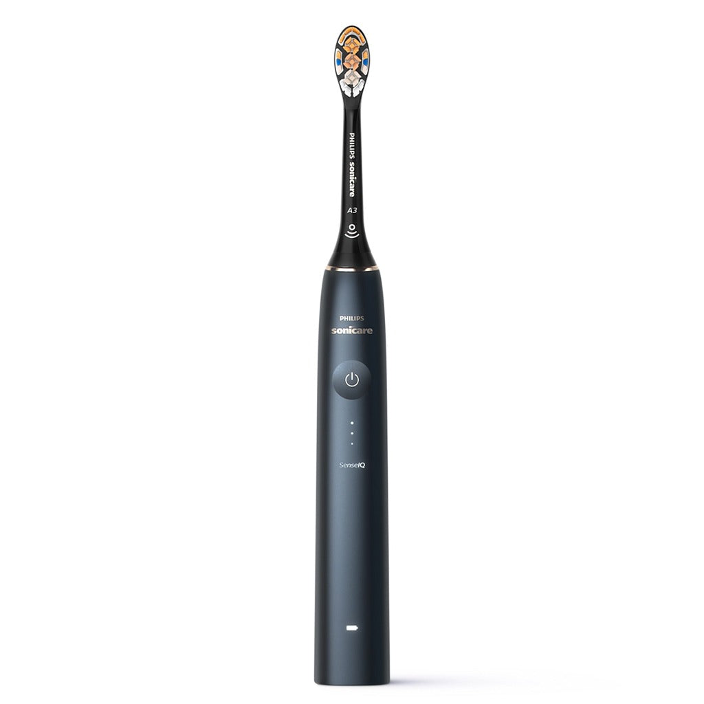 Philips Sonicare 9900 Prestige Rechargeable Electric Power Toothbrush With SenseIQ & AI-powered Sonicare App, Colour Midnight Blue - HX9992/22,Certified UAE 3 Pin - Easy Pharmacy LLC