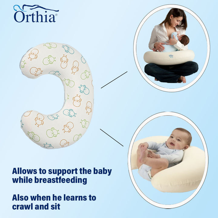 Orthia Baby Breast Feeding Pillow, Pattern 2, Pack of 1's - Easy Pharmacy LLC