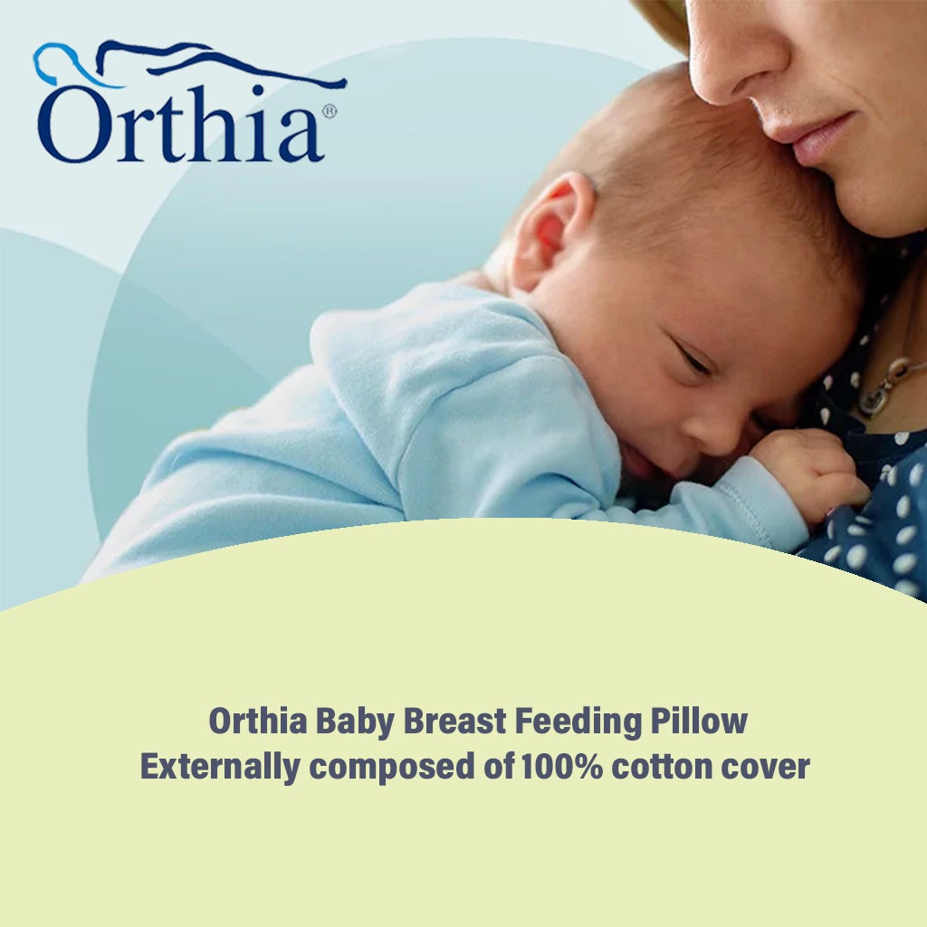 Orthia Baby Breast Feeding Pillow, Light Blue 2401836 - Easy Pharmacy LLC