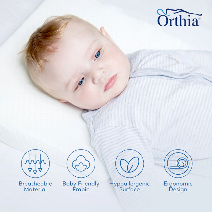Orthia Baby Anti-Reflux Pillow, Pack of 1's - Easy Pharmacy LLC