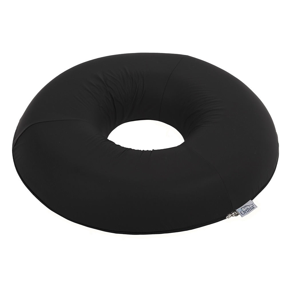 Orthia Premium Round Cushion - Black Waterproof, Pack of 1's - Easy Pharmacy LLC