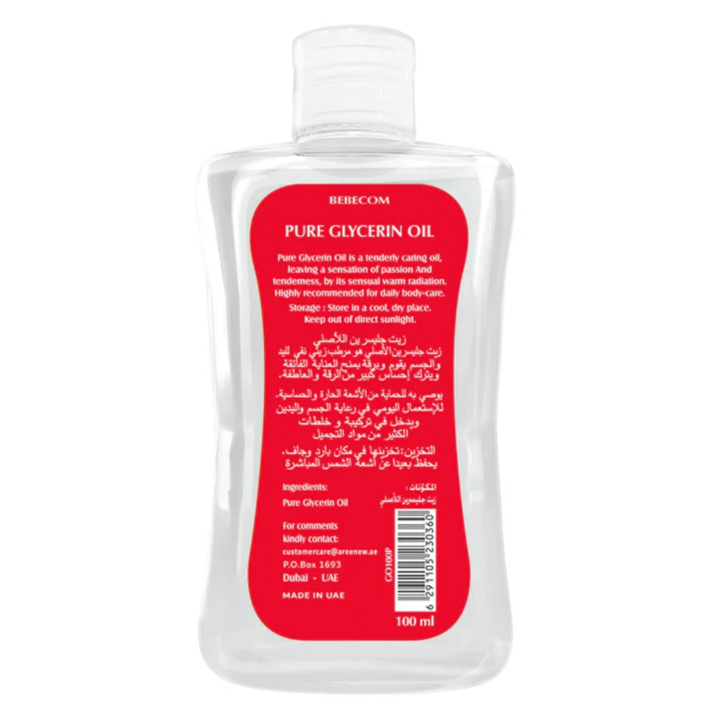Bebecom Pure Glycerin Moisturizing Oil For Normal & Dry Skin 100ml - Easy Pharmacy LLC