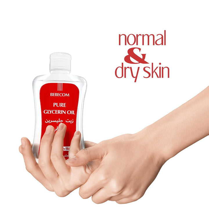 Bebecom Pure Glycerin Moisturizing Oil For Normal & Dry Skin 100ml - Easy Pharmacy LLC