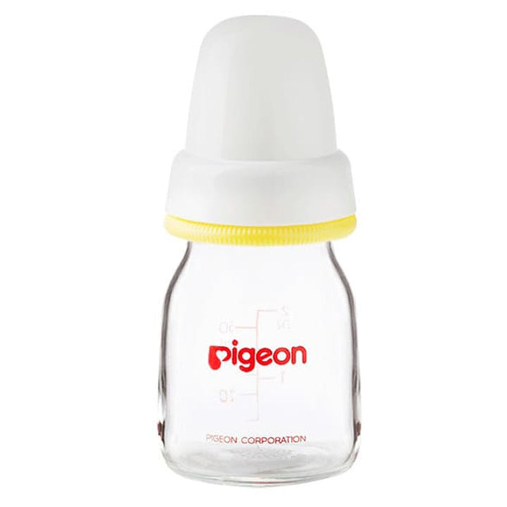 Pigeon Plastic Feeding Bottle For Babies With White Cap 120ml - Assorted KP-4 - Easy Pharmacy LLC