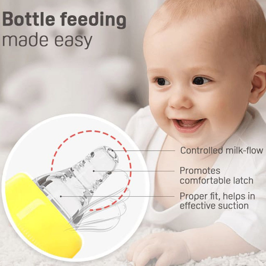 Pigeon Plastic Feeding Bottle For Babies With White Cap 120ml - Assorted KP-4 - Easy Pharmacy LLC
