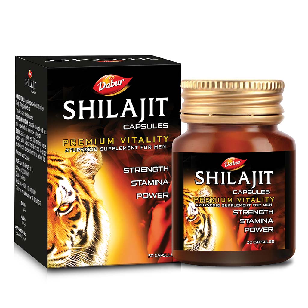 Dabur Shilajit Capsules For Vigour And Health, Pack of 30's - Easy Pharmacy LLC