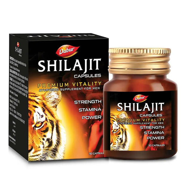 Dabur Shilajit Capsules For Vigour And Health, Pack of 30's