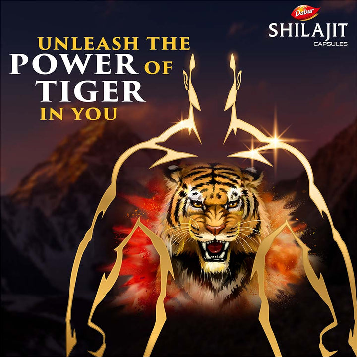 Dabur Shilajit Capsules For Vigour And Health, Pack of 30's - Easy Pharmacy LLC