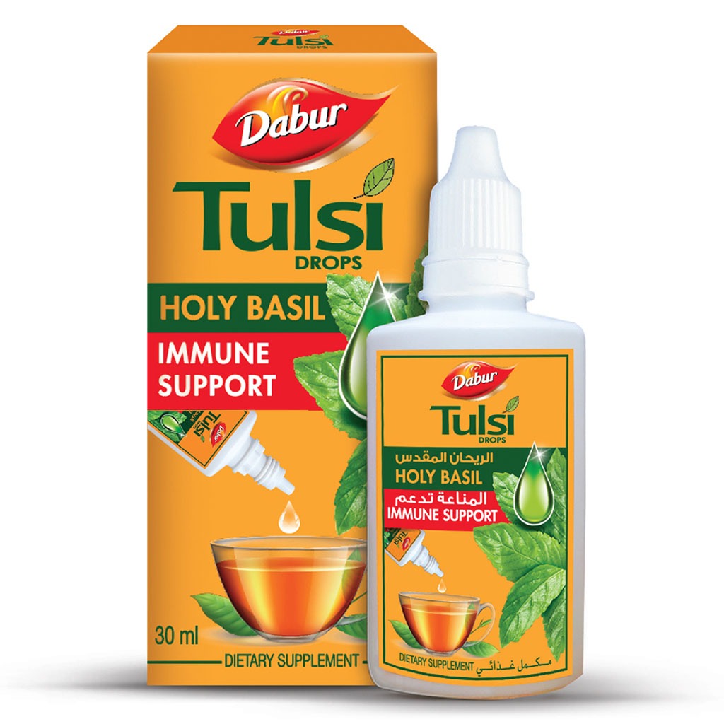 Dabur 100% Ayurvedic Tulsi Drops Immunity Booster 30ml - Easy Pharmacy LLC