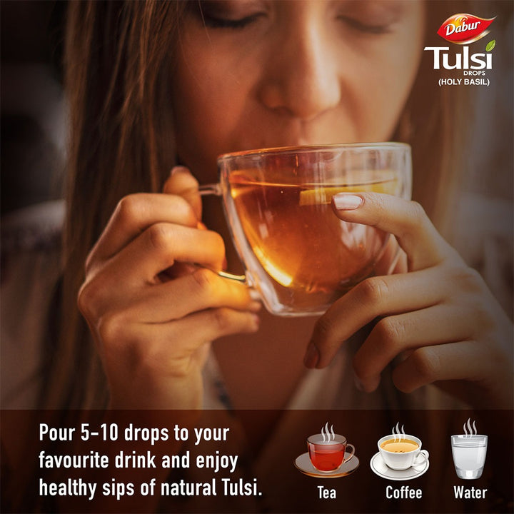 Dabur 100% Ayurvedic Tulsi Drops Immunity Booster 30ml - Easy Pharmacy LLC