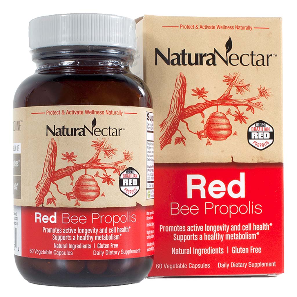 NaturaNectar Red Bee Vegetable Capsule For Metabolism Support, Pack of 60's - Easy Pharmacy LLC