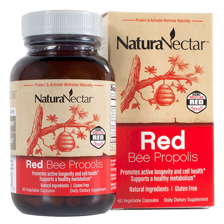 NaturaNectar Red Bee Vegetable Capsule For Metabolism Support, Pack of 60's - Easy Pharmacy LLC