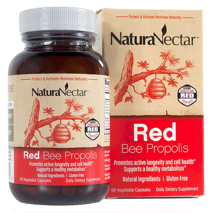 NaturaNectar Red Bee Vegetable Capsule For Metabolism Support, Pack of 60's - Easy Pharmacy LLC