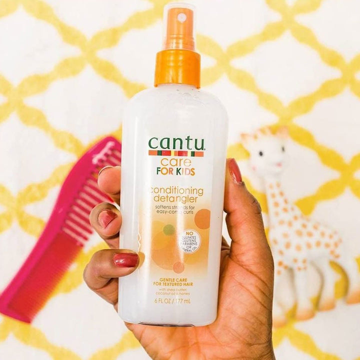 Cantu Care For Kids Paraben & Sulfate-free Conditioning Detangler Spray 177ml - Easy Pharmacy LLC