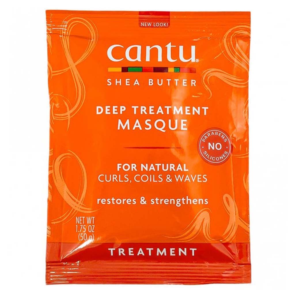 Cantu Shea Butter Deep Treatment Hair Masque For Natural Coils, Curls & Waves 50g - Easy Pharmacy LLC