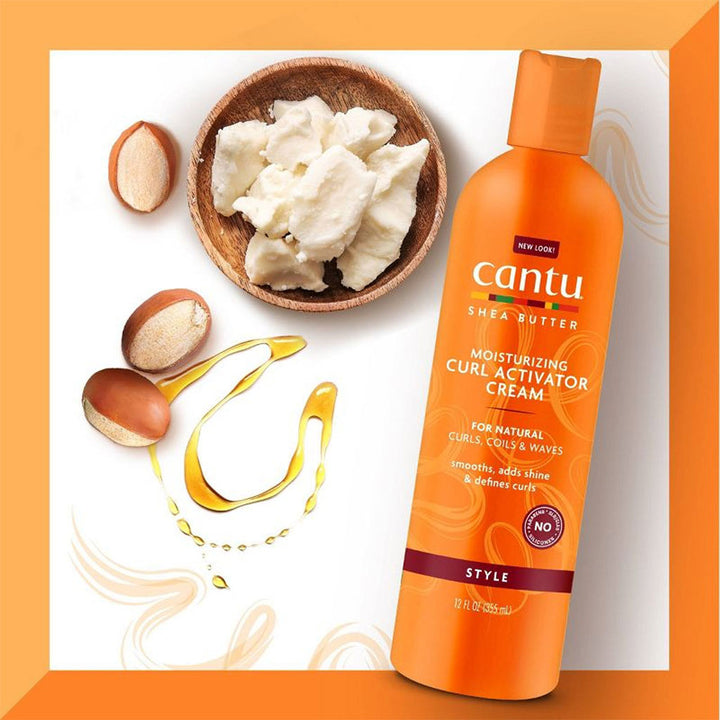 Cantu Natural Hair Moisturizing Curl Activator Cream With Shea Butter 355ml - Easy Pharmacy LLC