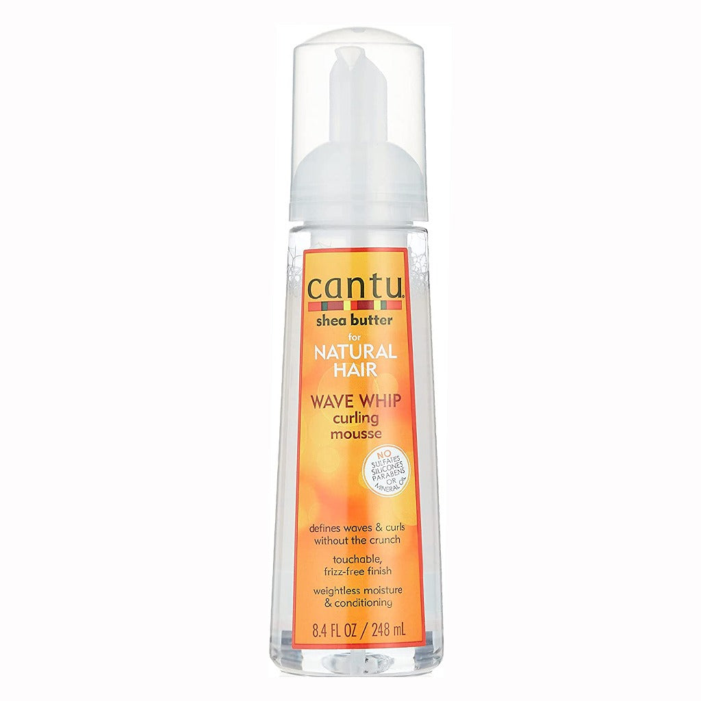 Cantu Natural Hair Shea Butter Wave Whip Curling Mousse 248ml - Easy Pharmacy LLC