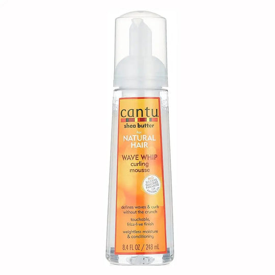 Cantu Natural Hair Shea Butter Wave Whip Curling Mousse 248ml