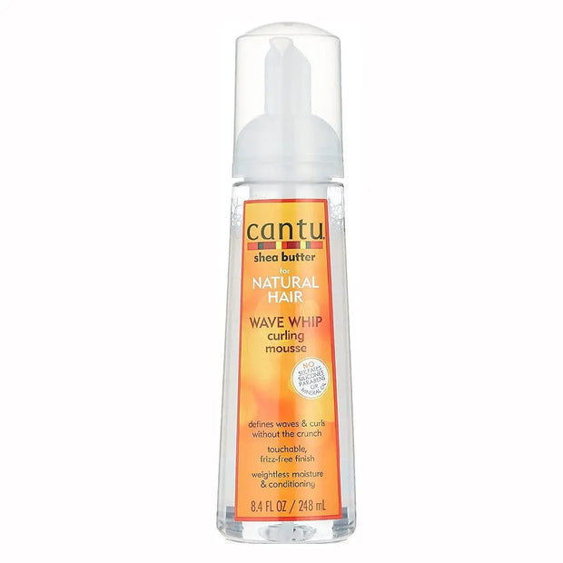 Cantu Natural Hair Shea Butter Wave Whip Curling Mousse 248ml