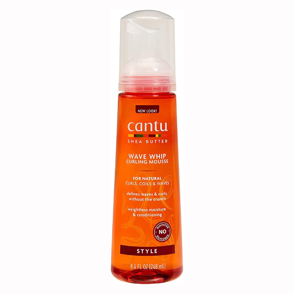 Cantu Natural Hair Shea Butter Wave Whip Curling Mousse 248ml - Easy Pharmacy LLC