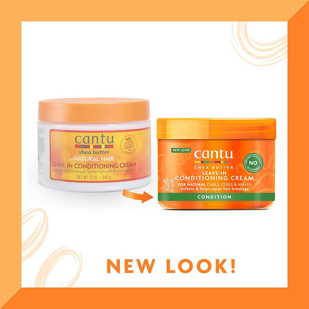 Cantu Natural Hair Leave-In Conditioning Cream With Shea Butter 340g - Easy Pharmacy LLC