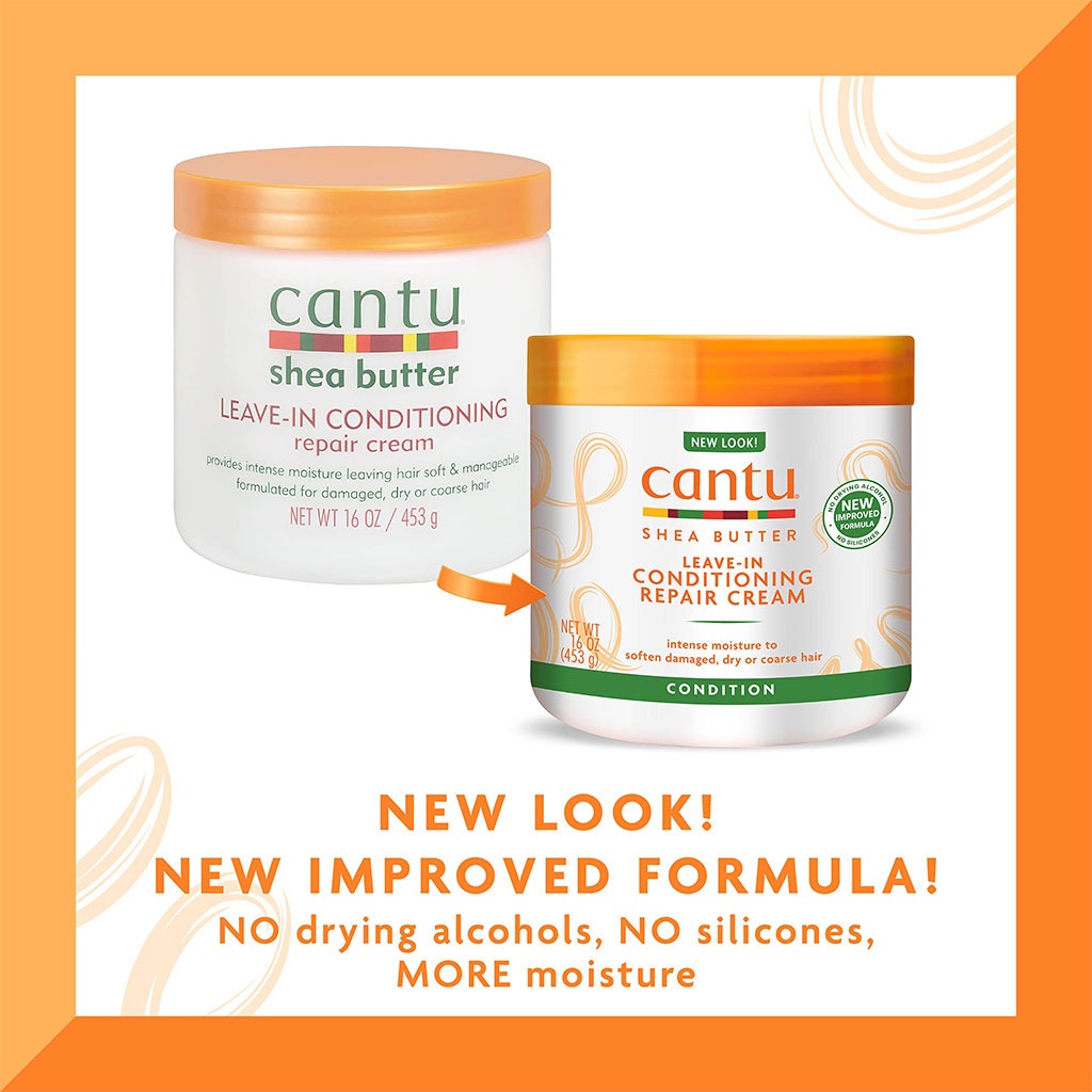 Cantu Shea Butter Leave-In Conditioning Repair Cream For Damaged Hair 453g - Easy Pharmacy LLC