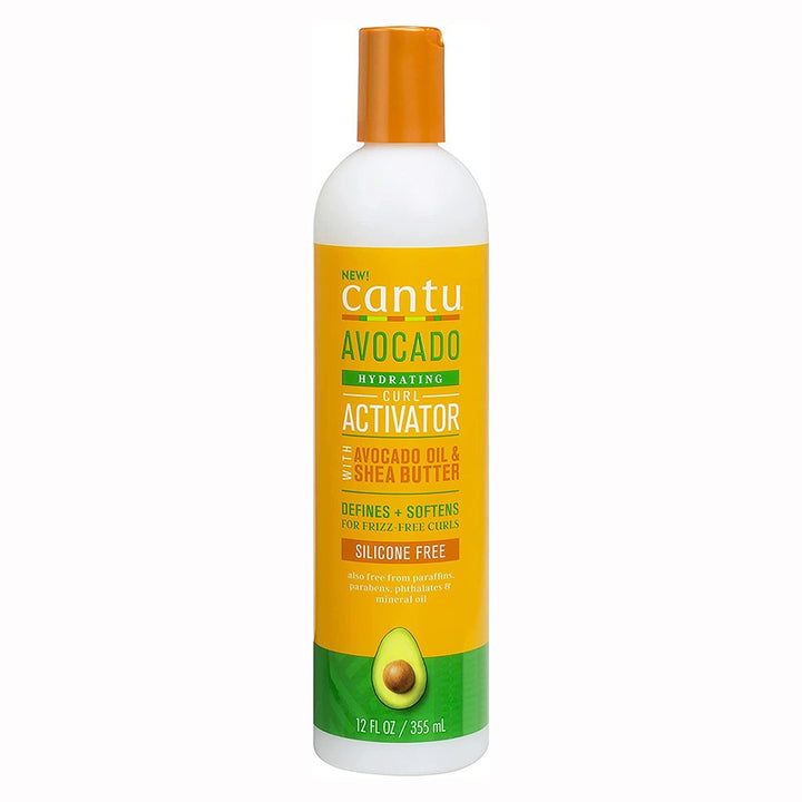 Cantu Avocado Hydrating Silicone Free Curl Activator For Frizz Free Curls 355ml - Easy Pharmacy LLC