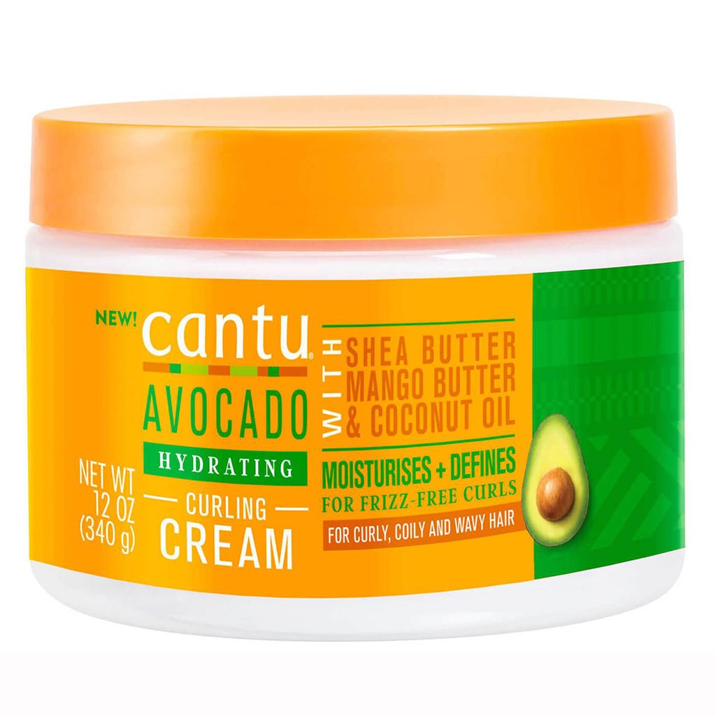 Cantu Avocado Hydrating Curling Cream For Frizz Free Curls 340g - Easy Pharmacy LLC