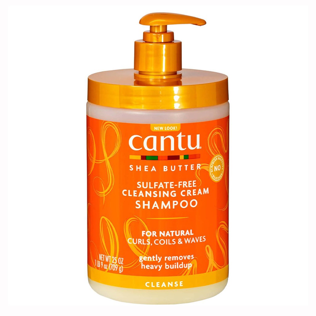 Cantu Shea Butter Sulfate & Paraben Free Cleansing Cream Shampoo For Natural Curls, Coils & Waves 709g - Easy Pharmacy LLC