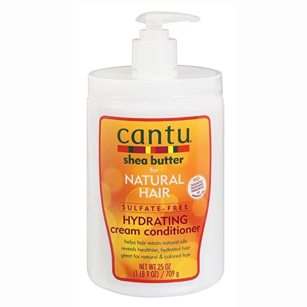 Cantu Shea Butter Sulfate & Paraben Free Hydrating Cream Conditioner For Natural Curls, Coils & Waves 709g - Easy Pharmacy LLC