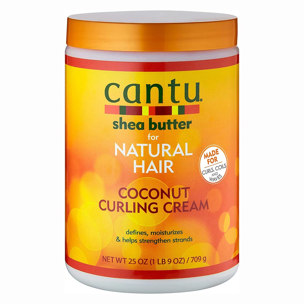 Cantu Natural Hair Shea Butter Sulfate & Paraben Free Coconut Curling Cream 709g - Easy Pharmacy LLC