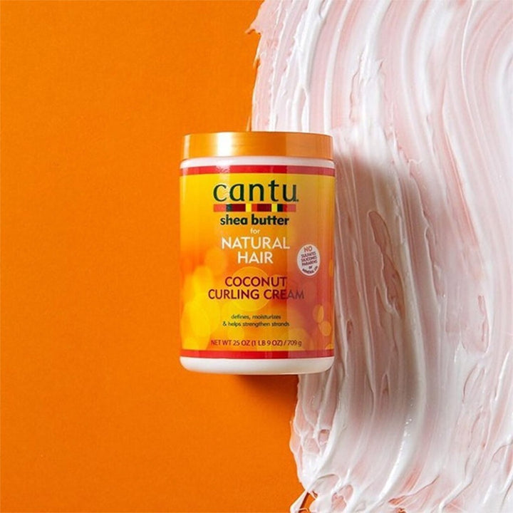Cantu Natural Hair Shea Butter Sulfate & Paraben Free Coconut Curling Cream 709g - Easy Pharmacy LLC