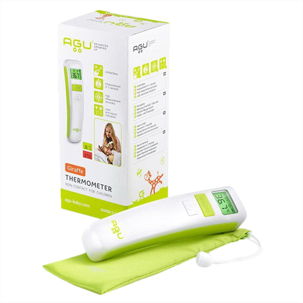 Agu Baby Giraffe Non-Contact Thermometer For Children Green/White 97017 - Easy Pharmacy LLC