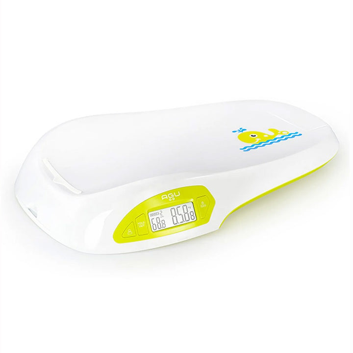 Agu Baby Wally Electronic Baby Scale With Stadiometer Green/White 97086 - Easy Pharmacy LLC