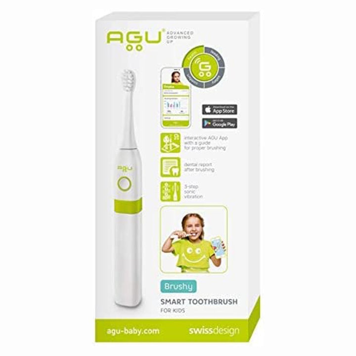 Agu Baby Smart Kids Toothbrush White 97178 - Easy Pharmacy LLC