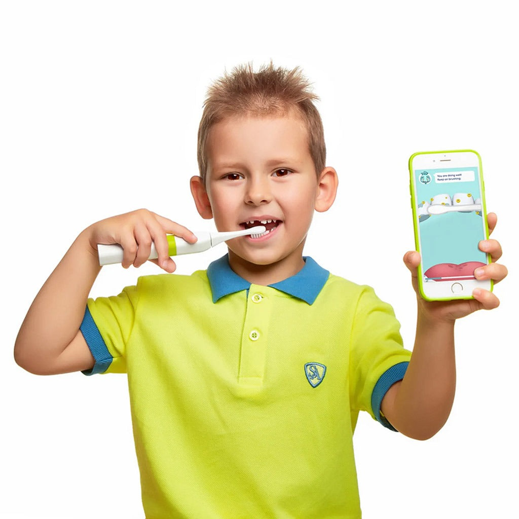 Agu Baby Smart Kids Toothbrush White 97178 - Easy Pharmacy LLC