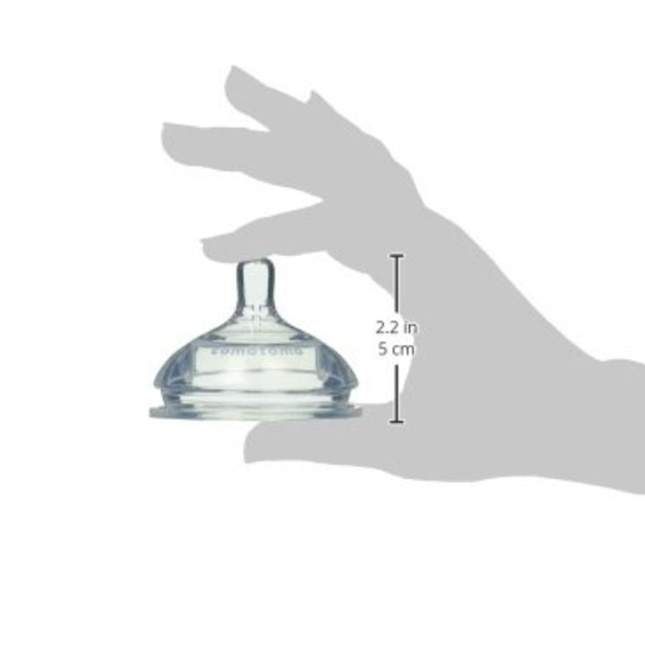 Comotomo Natural Teat Silicone Nipple Slow Flow, Pack of 2's - Easy Pharmacy LLC