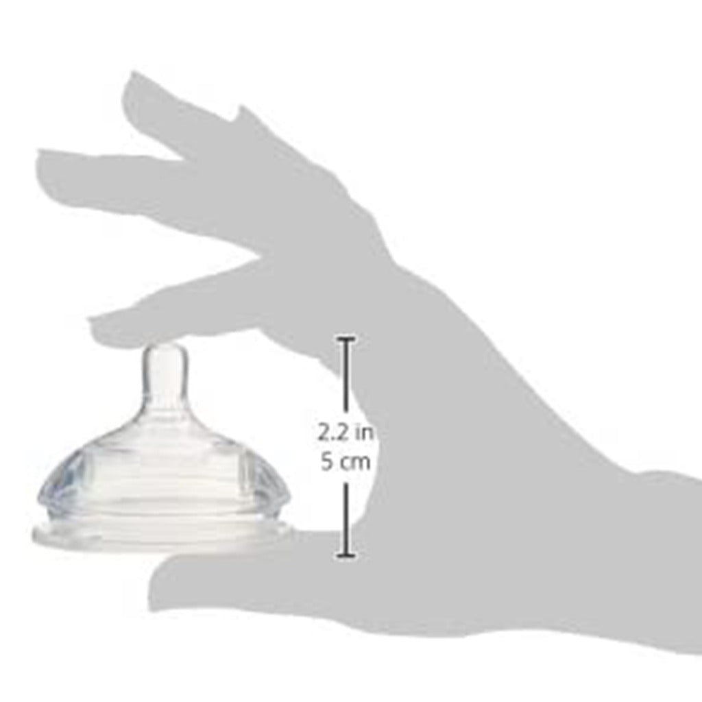 Comotomo Natural Teat Silicone Nipple Variable Flow, Pack of 2's - Easy Pharmacy LLC