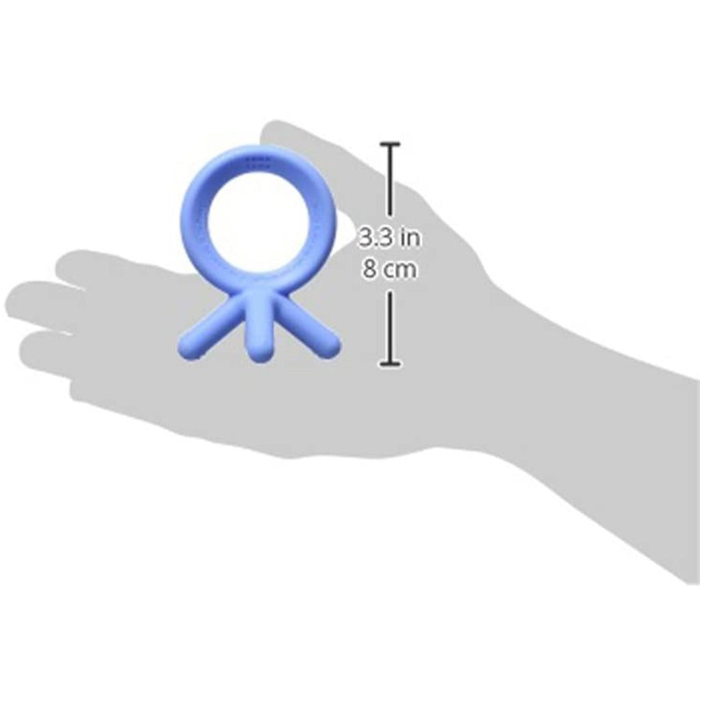 Comotomo Easy To Grab Silicone Baby Teether Blue - Easy Pharmacy LLC