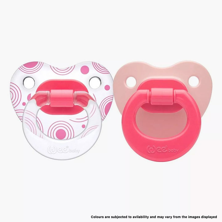 Wee Baby Twin Orthdontic Teat Soother For 0-6 Months Baby, Pack of 2's - Easy Pharmacy LLC
